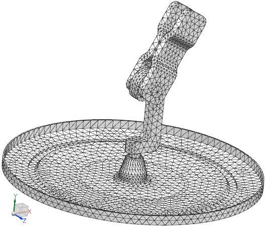 Picture: Mesh for High Voltage Conductor
